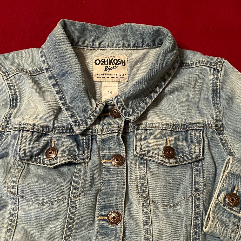 OshKosh B'gosh Kids' Light Blue Jean Jacket - Picture 2 of 11